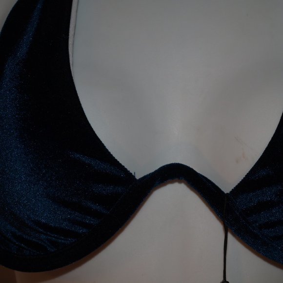 SWIMSUIT NEW Blue Velvet BY ZAFUL FOREVER YOUNG SIZE 6 - Picture 4 of 9